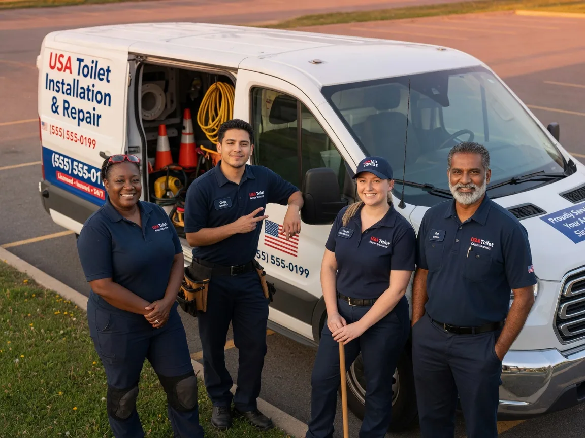 Toilet Installation company in Sublime, TX